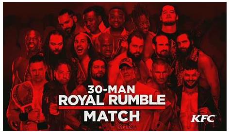 30 Man Royal Rumble 2018 Full Match WWE2K18 ROYAL RUMBLE MATCH MAN