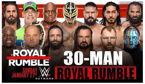 30 Man Royal Rumble 2019 Participants Who S Ready To In 2021 Men S Lwos