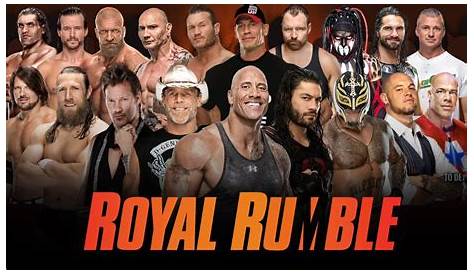 30men royal rumble 2019 match (all cpu) royalrumble2019