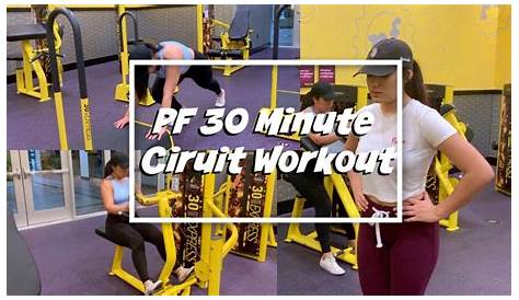 30 Minute Circuit Workout Planet Fitness Calories Burned MINUTE BODYWEIGHT CARDIO HIIT 🔥 Burn 264 🔥