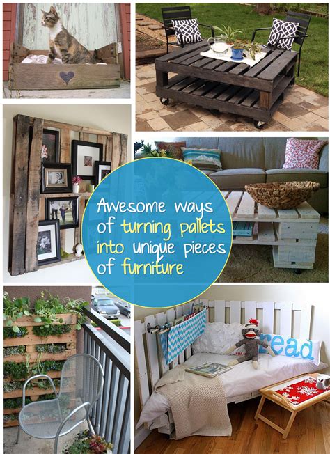 35+ Unique Ideas Of Turning Rustic Pallets Into Useable Furniture Sensod