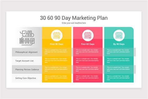 30 60 90 Day Marketing Plan Template Free Printable Templates