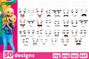 Download 30 Cartoon Designs Bundle For Cricut