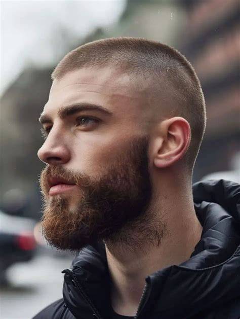 30 Comfortable Buzz Cuts With Beard Styles