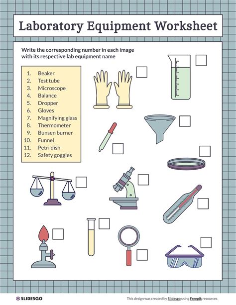 30 Lab Equipment Worksheet Answers | Education Template