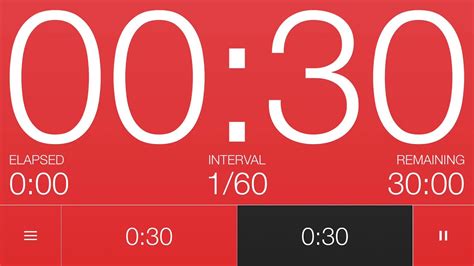 Maximize Your Workout with Precision Timing: The Ultimate 30 Second Interval Timer
