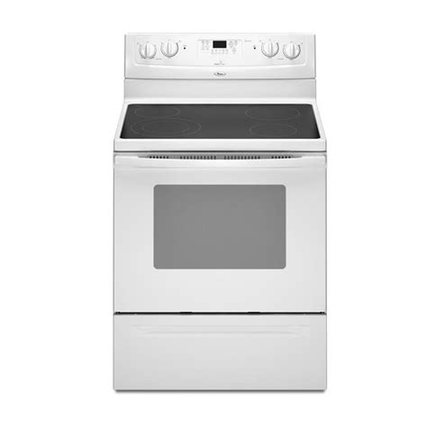 30 inch white electric range