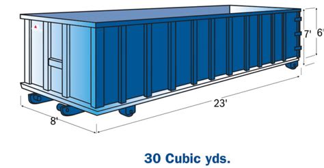 30 yd container