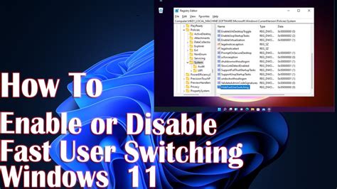30. Enable Fast User Switching