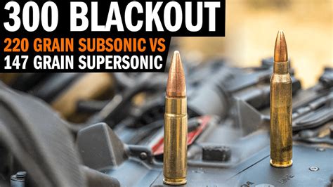 300 Blackout Supersonic Vs Subsonic