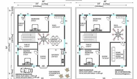 3050 Duplex House Plans South Facing Plan Floor Plan Homes At Near Inside Decent East