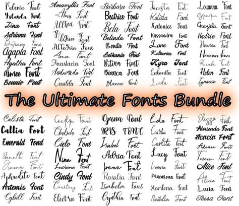 Download 309  Mega Fonts Bundle Pics Files DXF Files
