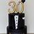 30th birthday cake ideas black and gold