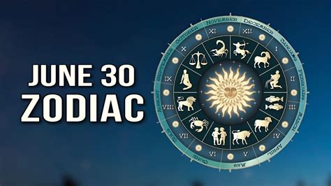 30th June Horoscope
