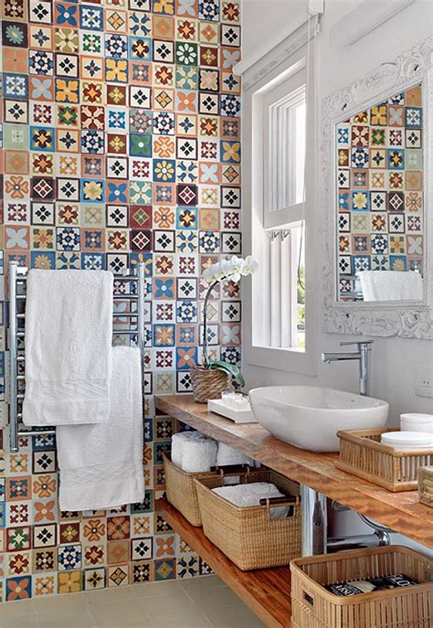 31 multicolor tiled bathroom designs digsdigs
