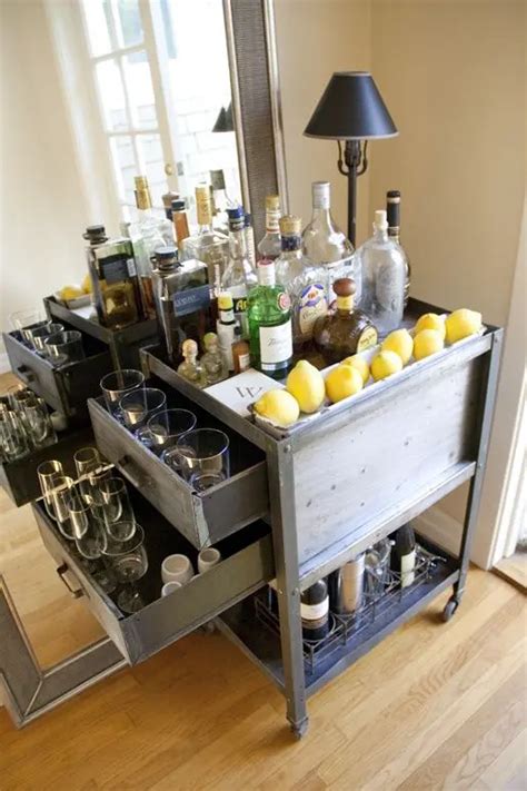 31 Original Home Bars And Cocktail Mixing Stations DigsDigs