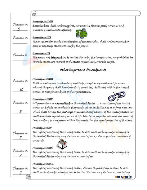 31 I Have Rights Worksheet Answers - support worksheet