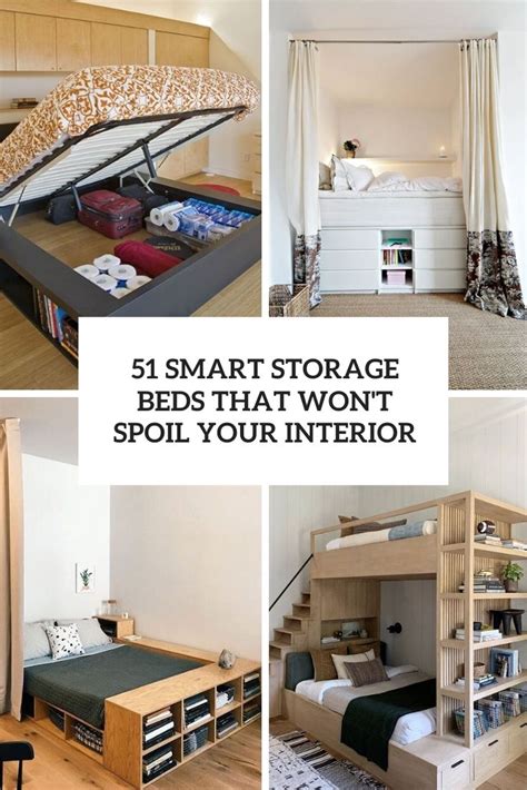31 smart storage beds that won’t spoil your interior digsdigs