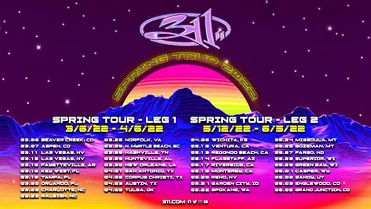 311 Summer Tour 2024