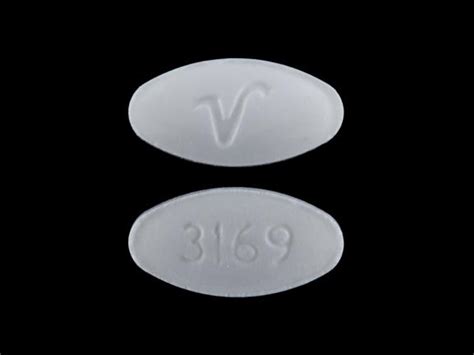 3169 oval pill