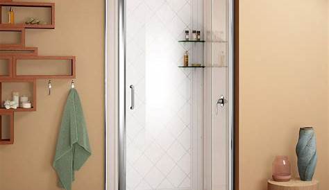 MAAX Intuition Neo-Round 36 in. x 36 in. x 73 in. Shower Stall in White