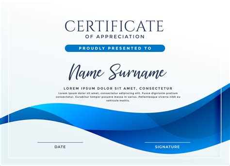 32 Free Creative Blank Certificate Templates In PSD Photoshop & Vector