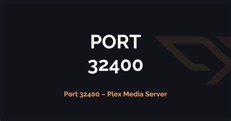 32400 port