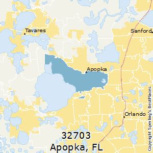 32703 Zip Code Map