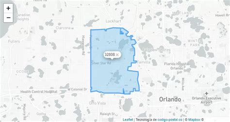 32808 Zip Code Map