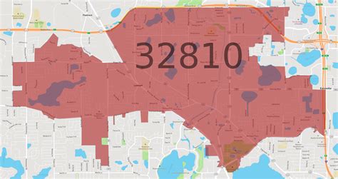 32810 Zip Code Map