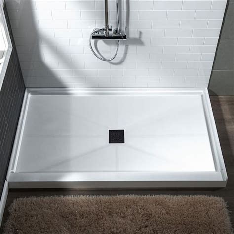 Tile Redi 3248CBFPVC 600.00 32x48" BarrierFree Shower Base with Center Drain