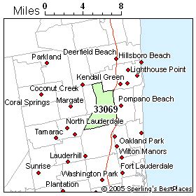 33069 Zip Code Map