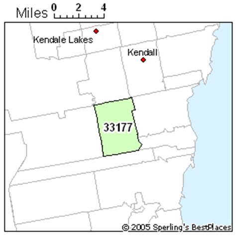 33177 Zip Code Map