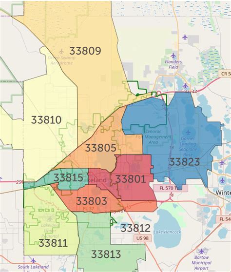 33801 Zip Code Map
