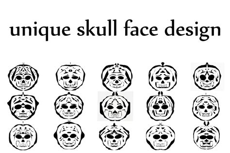 Download 349  Unique Skull Design Bundle Background Files DXF Files