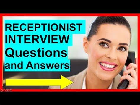 35 Receptionist Interview Questions: Expert Insights