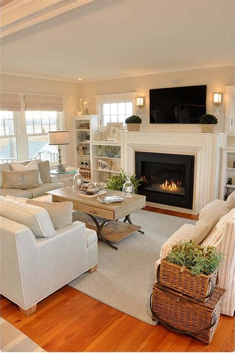 Inspiring neutral living room designs farm house living room