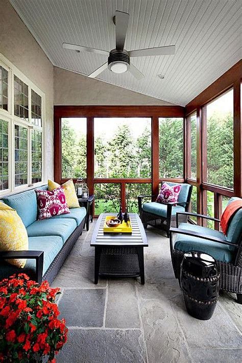 36 Comfy And Relaxing Screened Patio And Porch Design Ideas DigsDigs