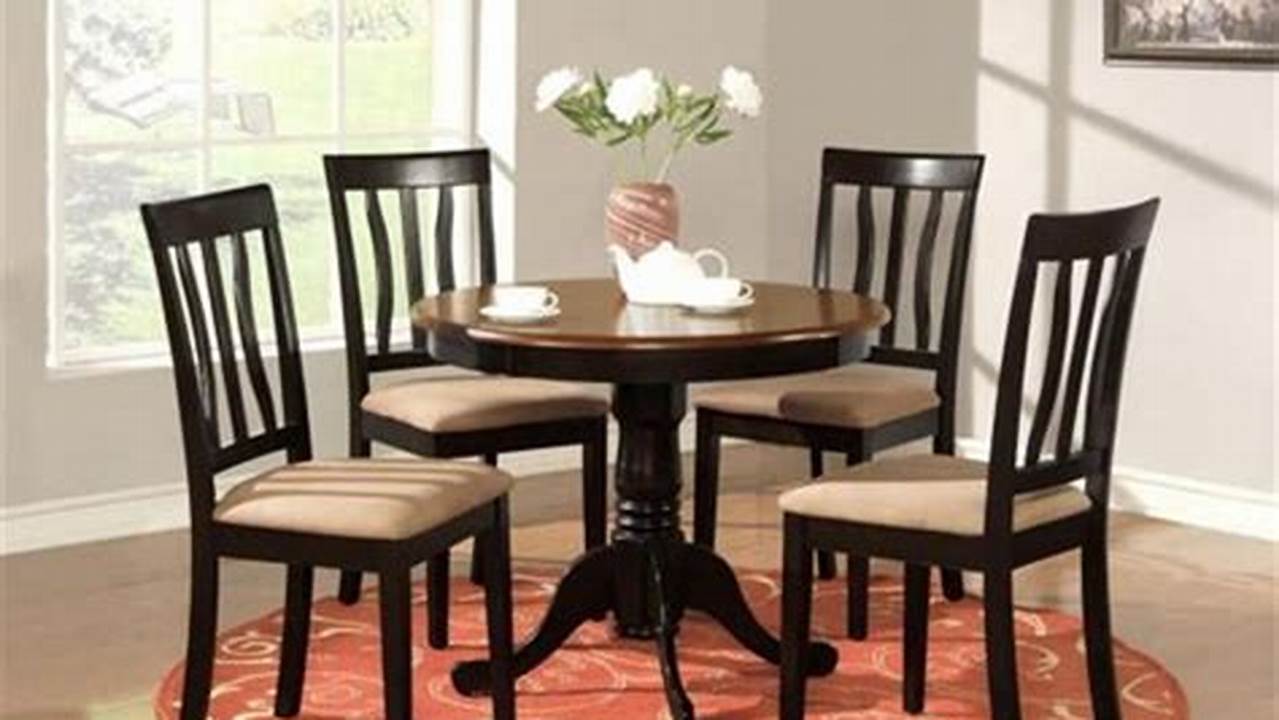 Choosing a 36 Inch Kitchen Table and Chairs Set