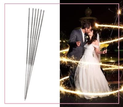 Heart sparklers for your sendoff. TuesdayMorning