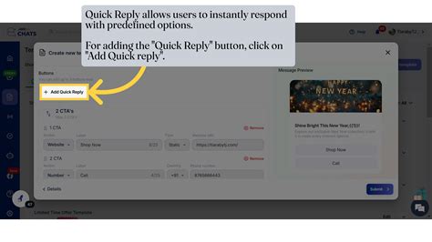 36. Instantly respond with quick actions
