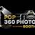 360 photo booth logo design templates