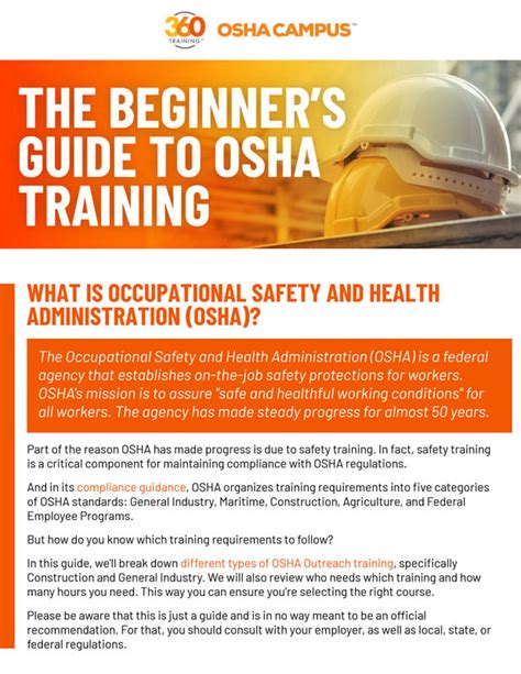 360 training osha campus