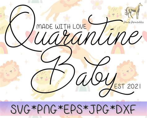 Download 362  Quarantine Baby Svg Free EPS File Commercial Use Free PSD Mockups