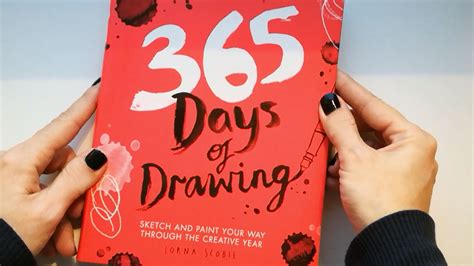 365 days of drawing art book