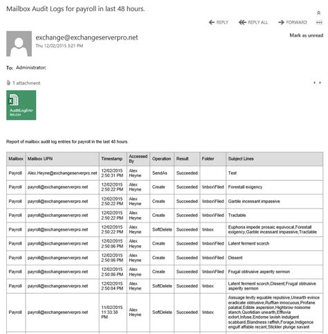 365 mailbox audit log