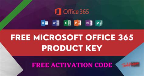 365 office free product key