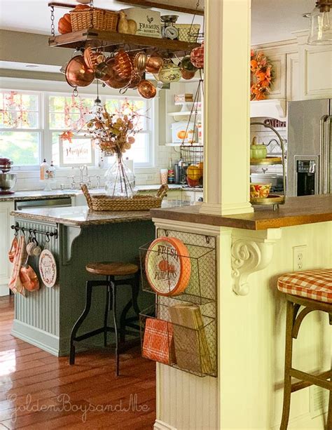 Easy fall kitchen decorating ideas clean and scentsible fall