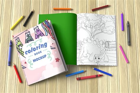 Download 376  Coloring Pages Bundle PSD Creativefabrica Free PSD Mockups