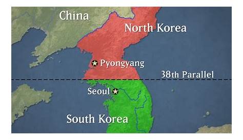 38th Parallel North To Divide Korea End Of Empire